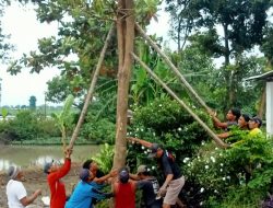 Kenang Jasa Leluhur, Warga Watudakon Urunan Percantik Petilasan Mbah Buyut Ganthiyah
