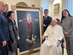 Ahmad Basarah : Obrolan Megawati dan Paus Saat Bertemu di Vatikan Sangat Hangat dan Penuh Rasa Kekeluargaan
