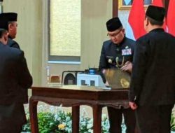Kepemimpinan Segera Berakhir, Pj Wali Kota Batu Aries Agung Paewai Mutasi Delapan Kepala Dinas