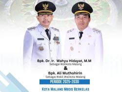 Usai Dilantik Prabowo Jadi Wali Kota dan Wawali Kota Malang, Segini Harta Kekayaan Wahyu Hidayat-Ali Muthohirin