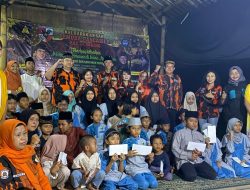 Gandeng IKA Uniga, PAC PP Blimbing Santuni Anak Yatim di Kampung Budaya Polowijen