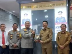 Kunjungan Kerja Pertama, Wahyu Hidayat dan Ali Muthohirin Sambang ke Mapolresta Malang Kota