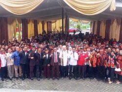Penuh Keakraban dan Nuansa Persahabatan, Tokoh Masyarakat M.Geng Wahyudi Gelar Halal Bihalal Empat Lembaga Sekaligus