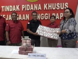 Ungkap Dugaan Korupsi PON XX, Kejati Papua Berhasil Amankan Uang Negara 22,3 Miliar