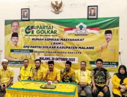 Ultah ke 61, DPD Golkar Kabupaten Malang Luncurkan Rumah Aspirasi Masyarakat