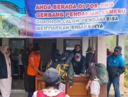 Usai Erupsi, 187 Pendaki Semeru Berhasil Turun dengan Selamat