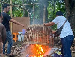 Tertibkan Judi, Polresta Malang Kota Bakar Total Arena Judi Sabung Ayam di Kedungkandang