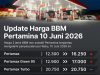 Pertamina Resmi Naikkan Harga Pertamax Per 10 Juni 2026