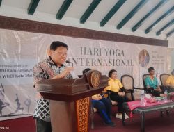 Peringati Hari Yoga Internasional, Ketua BAKN DPR RI Andreas Eddy Susetyo Temu Sapa dengan Wanita Hindu Dharma Indonesia di Malang