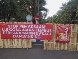 Rencana Pemkot Malang Ujicoba Jalan Tembus Griyasanta Gagal Total, Warga Blokade Jalan