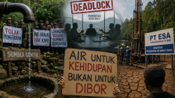 Warga Gimbo Tagih Komitmen Pemkot Batu dan PT ESA Soal Pengeboran Air Bawah Tanah